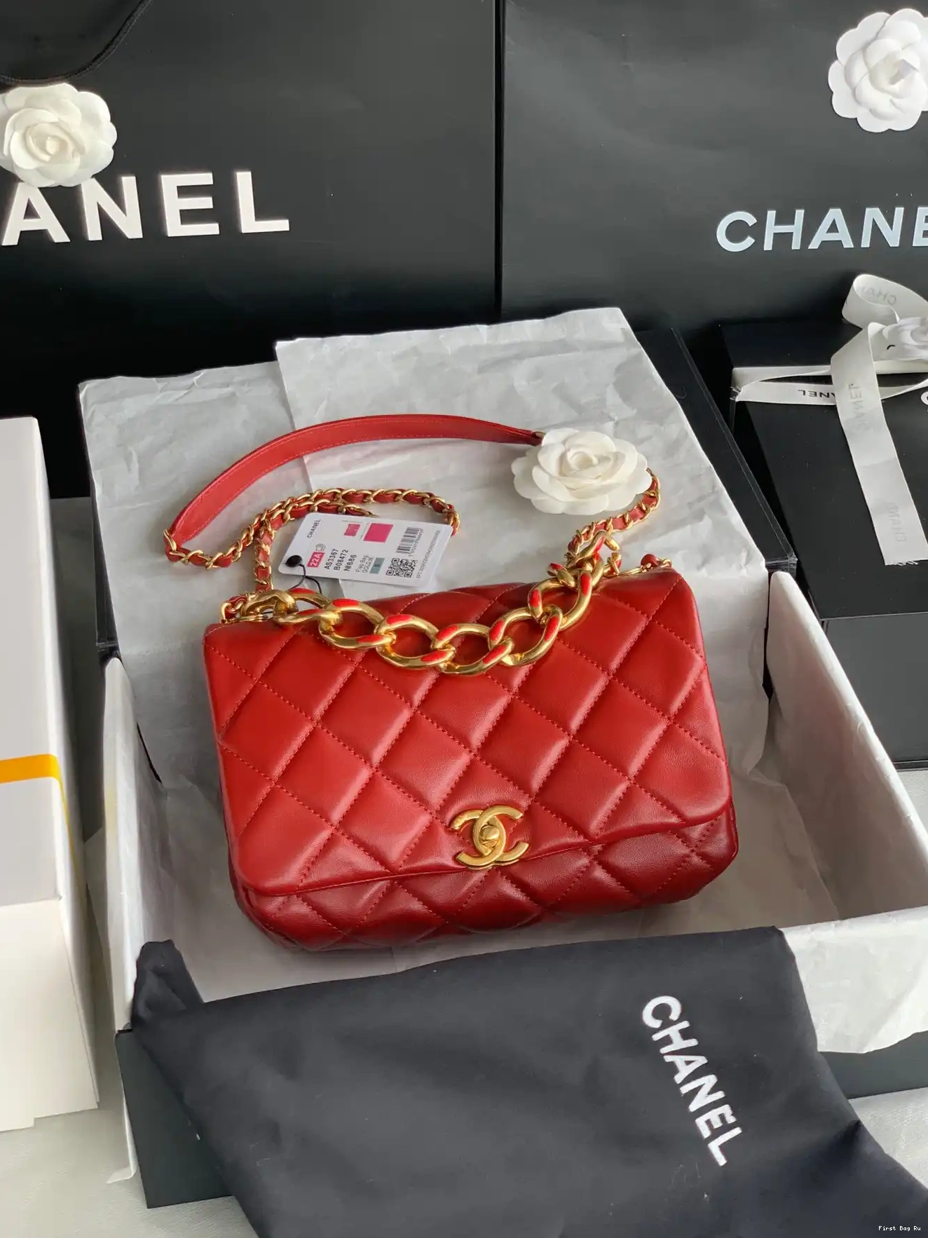 First Bag Ru BAG CHANEL FLAP 0703